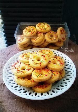 Foto resep Donuts cookies (3 bahan, no mixer)