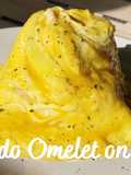 Tornado Omelet on Toast (Swirl omelet)