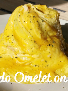 A picture of Tornado Omelet on Toast (Swirl omelet).