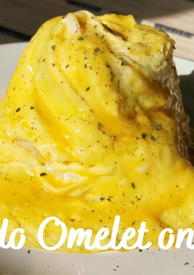 A picture of Tornado Omelet on Toast (Swirl omelet).