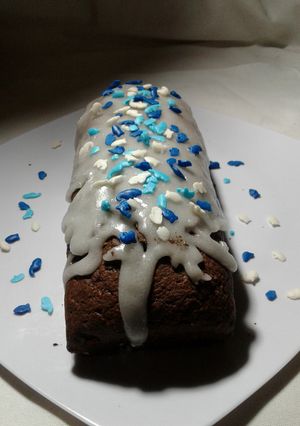 Una foto de Budín de banana o plátano