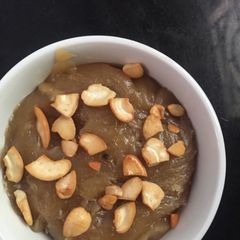 A picture of Wheat halwa.