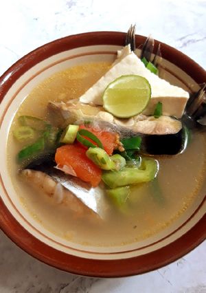 Foto resep Sup ikan patin