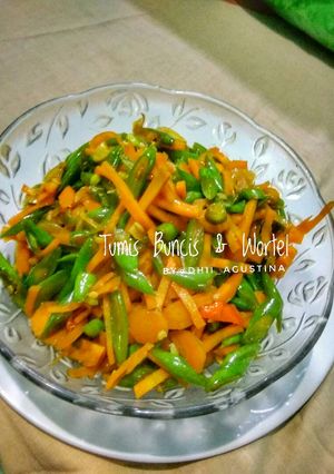 Foto resep Tumis Buncis & Wortel