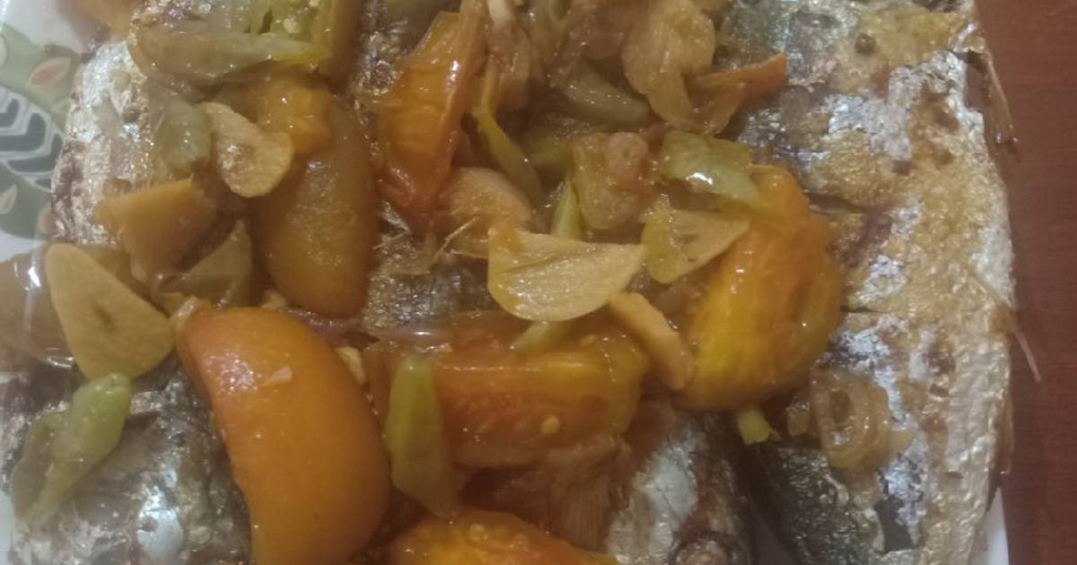 Resep Ikan kembung kecap asam manis oleh neppha pati - Cookpad