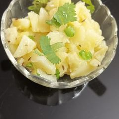A picture of Jeera aloo.