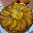 Tarta de manzana con bizcocho