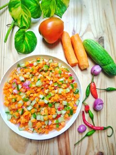 Foto resep Acar mentah