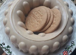 Una foto de Gelatina cremosita de galletas marías
