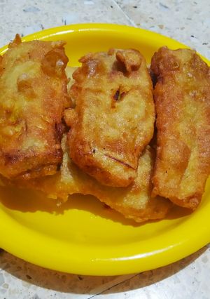 Foto resep Pisang tanduk goreng renyah dan kriuk