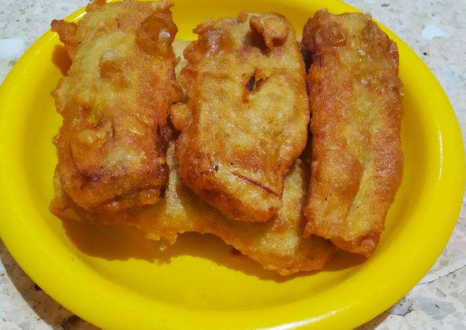 Resep Pisang Tanduk Goreng Renyah Dan Kriuk Oleh Angeline Cookpad