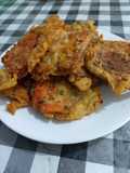 Goreng oncom ketumbar crispy