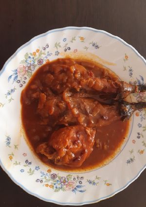عکسی از دستور خورشت انار و بادمجون