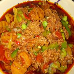 A picture of My minced meat sauce.