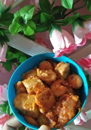 Foto resep Balado Udang dan Tahu