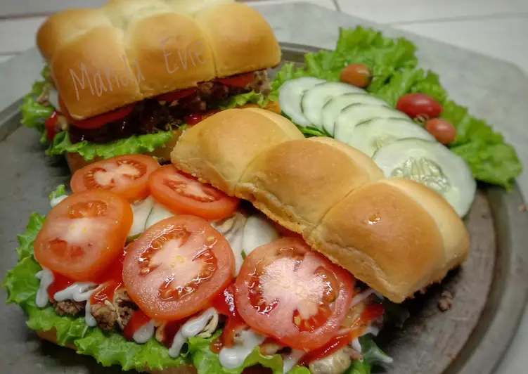 Cara Memasak Cepat Beef Burger Slider Mantul Banget