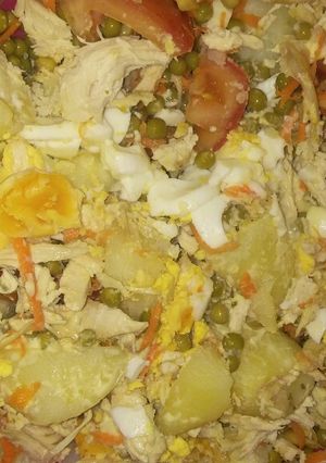 Una foto de Salpicón de pollo #S.O.S.Franco