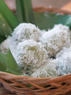 Foto resep Kue Klepon kenyal tanpa kapur sirih