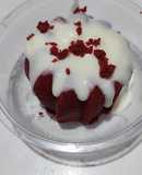 Red Velvet Lava Cake Mini (No Oven)