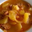 Guiso de patatas con chorizo