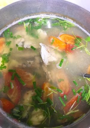 Hình của món Canh cá ngọt.
