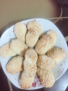 صورة لوصفة كعك بالسمسم