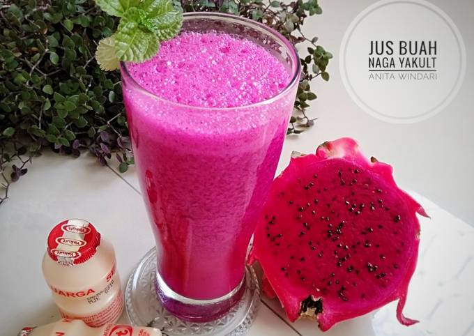 Resep Jus Buah Naga Yakult Oleh Anita Windari Cookpad 2975