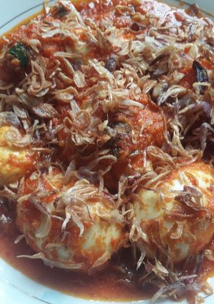 Foto resep Telur sambal bumbu bali