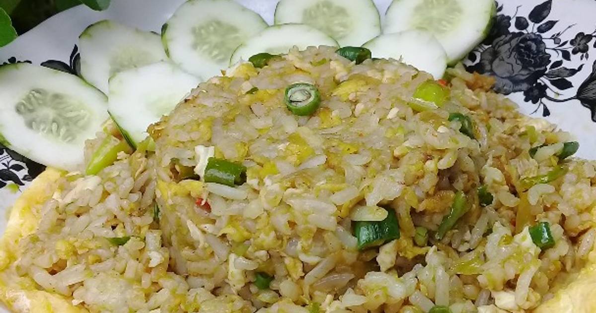 Resep Nasi Goreng Cabai Hijau Oleh Fitria Ulfah Cookpad