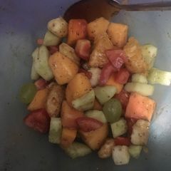 Fruit chaat A picture of Fruit chaat.
