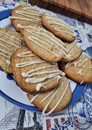 Una foto de Las mejores galletitas de mantequilla de maní y chocolate que vas a probar!!