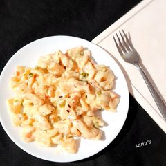 A picture of Creamy Farfalle Pasta.