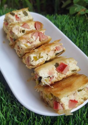 Foto resep Martabak Tahu Telur Kulit Lumpia