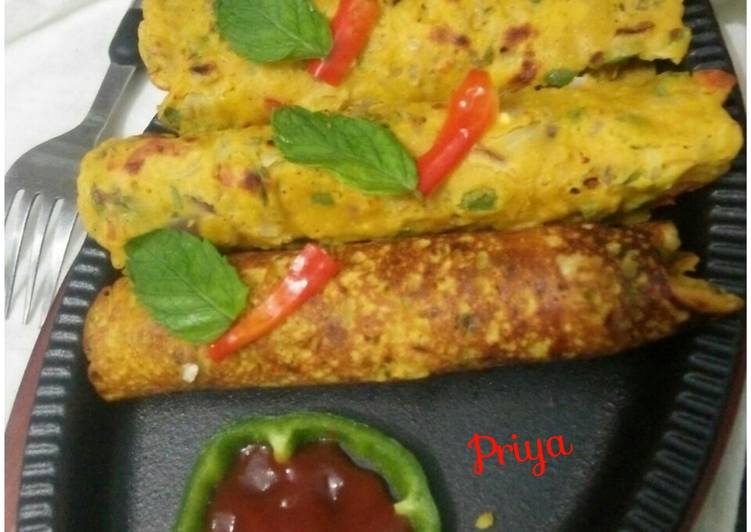 Healthy Gram Flour Cheela