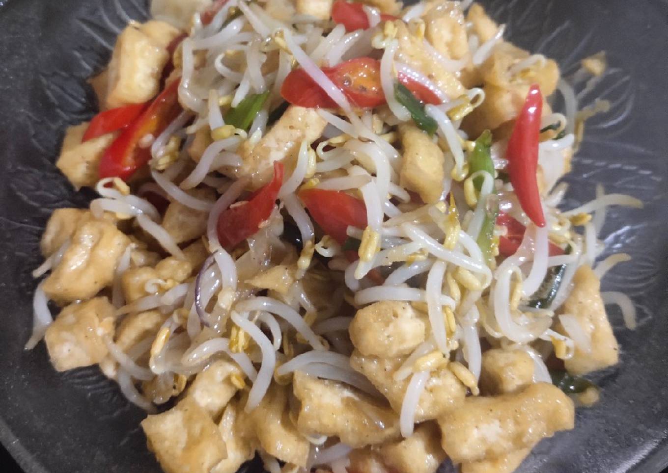 Tumis Tahu Toge