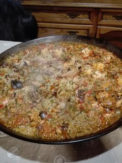 Una foto de Arroz con bogavante