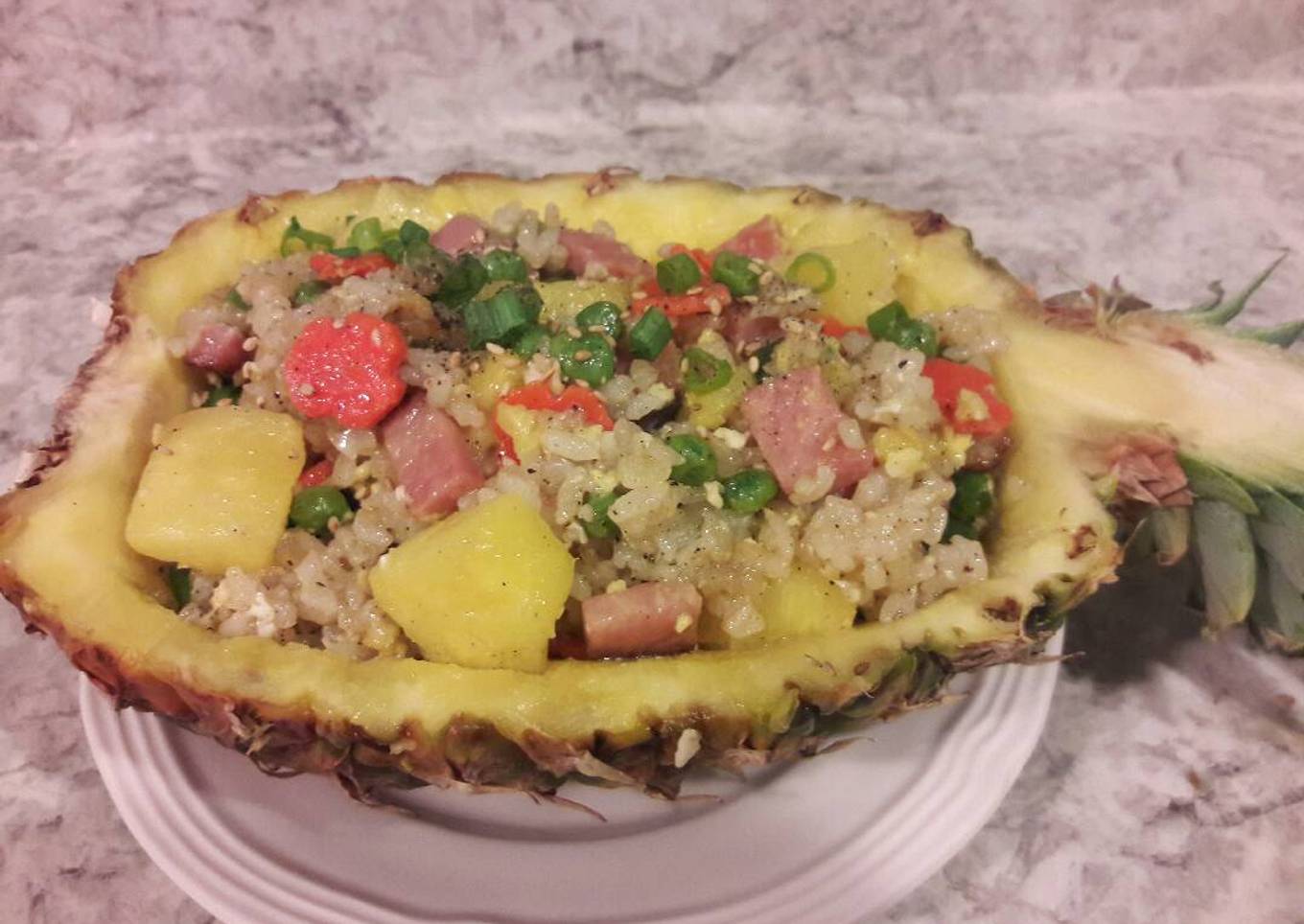 Pineapple fried rice