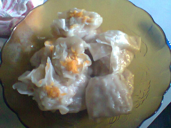 Langkah Mudah untuk Menyiapkan Resep  Siomay kukus super simple yang Sempurna, Lezat Sekali