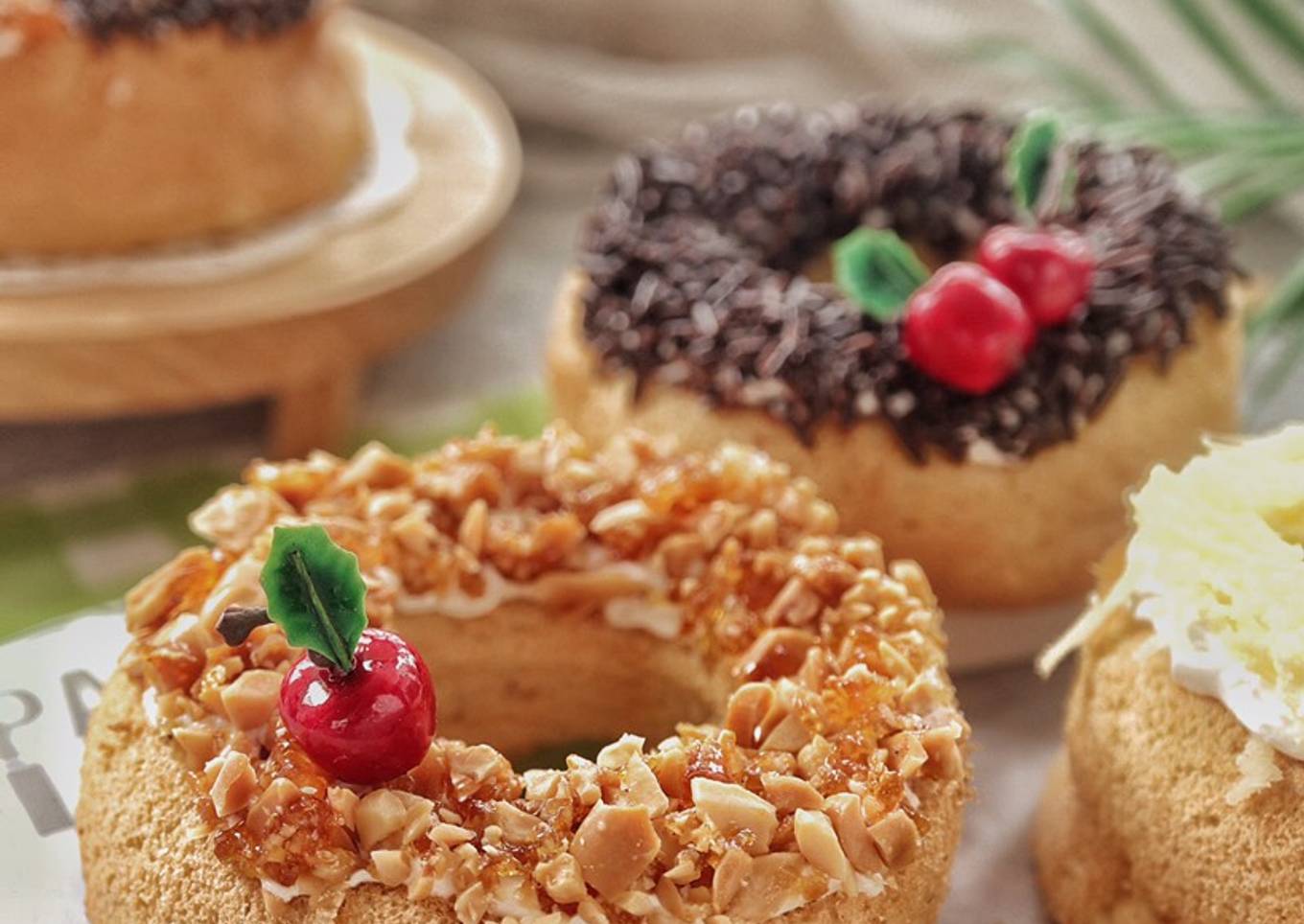 Donat Chiffon dari Tepung Singkong