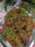 Torai/ luffa (Ridge gourd) stuffed recipe 💚😋