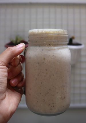 Foto resep Banana Oatmeal Smoothie