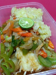Foto resep Tulang Jambal acar mangga muda