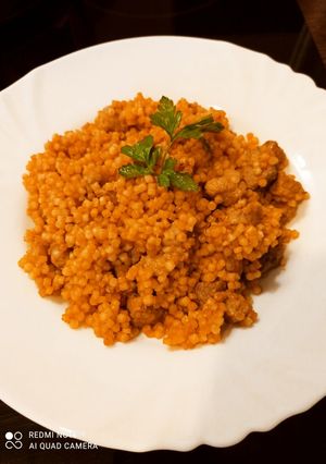 Tarhonyás hús recept fotója