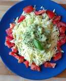 Zucchini and quinoa salad