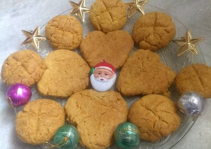 Custard-malai cookies Recipe