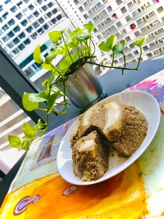 Hình của món Pate gan heo - (bằng máy xay sinh tố).
