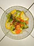 Sayur bening jagung+wortel+brokoli