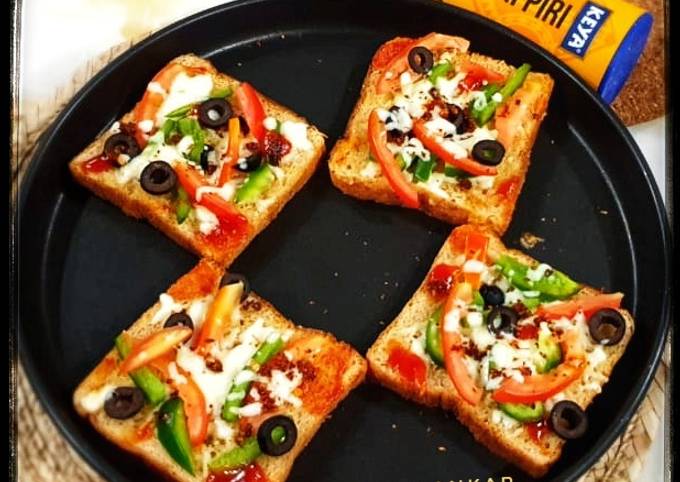 Recipe of Homemade Bread Pizza