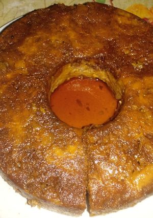 Una foto de Budín de manzana acaramelado 🤤😍