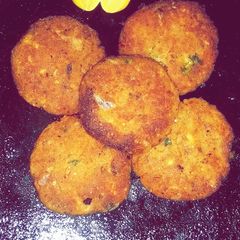 A picture of Beef shami kabab.